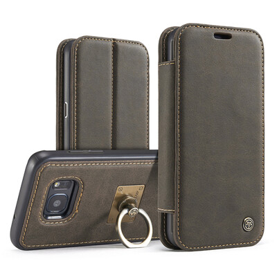 

Samsung Galaxy S8S8 Plus Luxury Leather Commerce Multi-function Wallet Card Clip Protection Cover Phone case