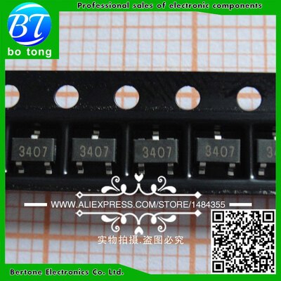

Free shipping 100PCS/LOT P-channel FET AO3407 word A79T 4.3A/30V SOT23 MOSFET P-CH.