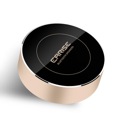 

EARISE F25 Wireless Bluetooth Subwoofer Desktop Portable Metal Audio Mobile Phone Music Car Player Computer Speaker Silver