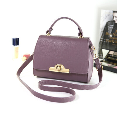 

Realer brand fashion women crossbody bag solid PU leather girl shoulder messenger bag small bag