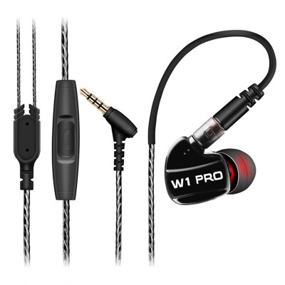 

New W1 Pro Wired Stereo Sports Earphones In-Ear Hifi Headphones with Detachable Cable, Hands-free calling for iPhone Samsung MP3 PC