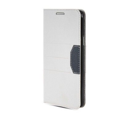 

MOONCASE Leather Side Flip Wallet Card Slot Pouch Stand Slim Back Case Cover for Samsung Galaxy A7 White