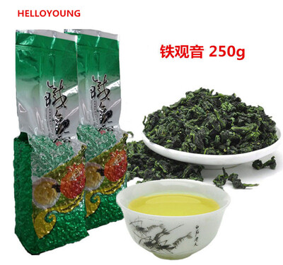 

Free Shipping 250g Chinese Anxi Tieguanyin tea Fresh China Green Tikuanyin tea Natural Organic Health Oolong tea
