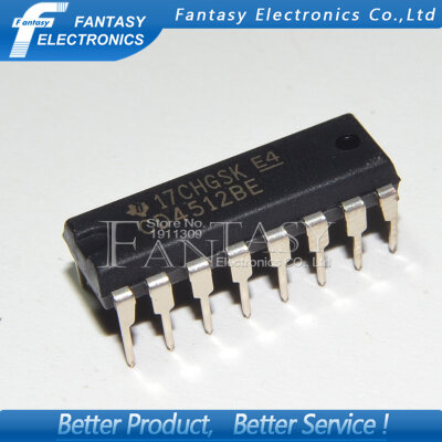 

10PCS CD4512BE DIP16 CD4512 DIP new and original IC free shipping