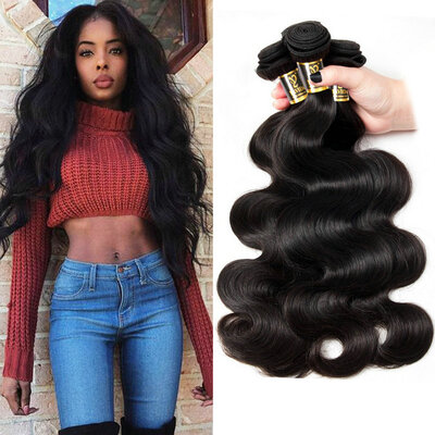 

YAVIDA Hair Peruvian Virgin Hair Body Wave 3 Bundles 7A Grade Unprocessed Virgin Human Hair Puruvian Hair Bundles Human Hair Exten