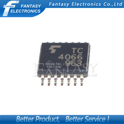 

10PCS TC4066BFT TSSOP14 TC4066BF TSSOP TC4066 SMD new&original IC free shipping