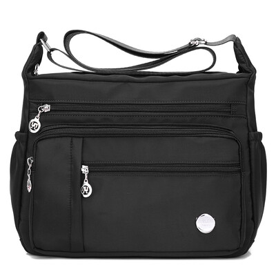 

2018 new nylon Messenger bag women bag large-capacity fashion Oxford cloth leisure waterproof handbag diagonal shoulder bag
