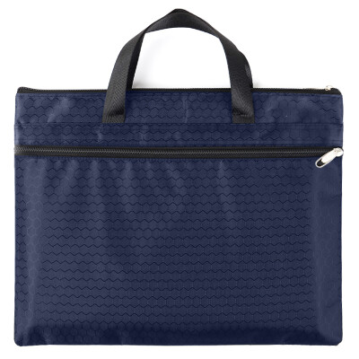 

Zhengcai ZNCI Business Bag A4 File Bag Portfolio Briefcase Meeting Bag Pouch 1407 Oxford Blue