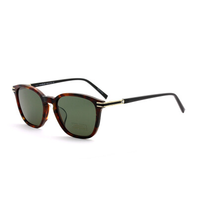 

Montblanc Montblanc Mens Square Frame Color Frame Ink Green Lens Glasses Sunglasses MB700S-F-52N 52MM