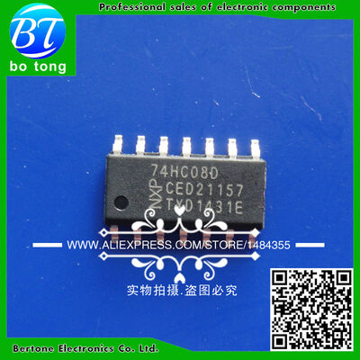 

Free shipping 50PCS 74HC08D 74HC08 SN74HC08D SOP-14