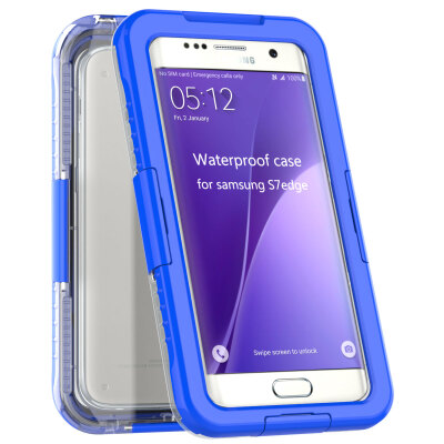 

Airress Transparent Professional Waterproof Pouch Case Cover Shell for Samsung S7 edge