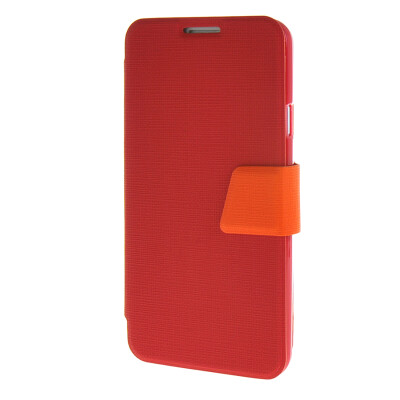 

MOONCASE Galaxy Note 3 Neo N7505 , Leather Flip Bracket Back ЧЕХОЛ ДЛЯ Samsung Galaxy Note 3 Neo N7505 Red Orange