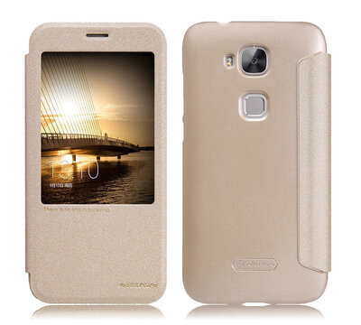 

MOONCASE окна в дизайн, так же премиум - пу - кожаный чехол для покрытия Huawei G8 5.5 inch