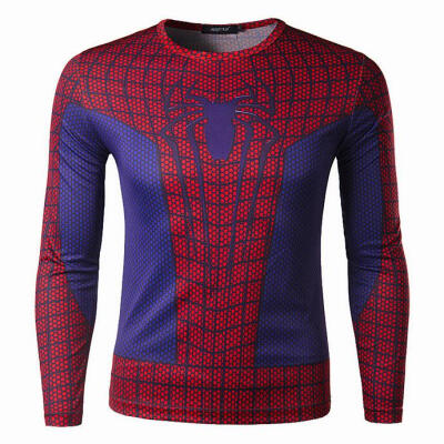 

Zogaa New Mens T-shirt Long Sleeve 3D Printing