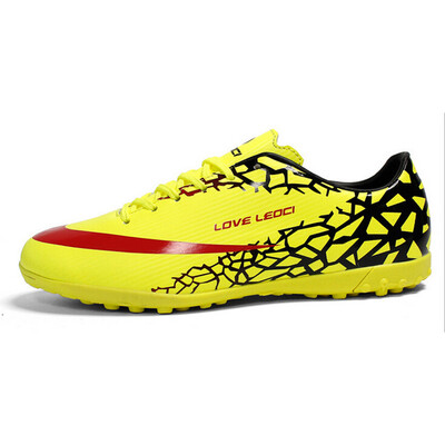 

Leoci Size 33-44 Men Boy Kids Soccer Cleats Turf Football Soccer Shoes TF Hard Court Sneakers Trainers Football Boots