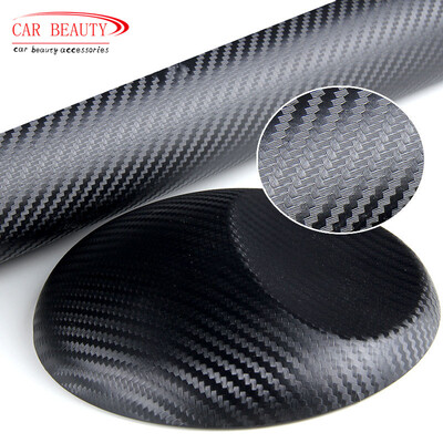 

152 * 30 см 3D Carbon Fiber Vinyl Film Car Sticker Waterproof DIY Car Styling black Silver Colors Декоративная пленка для бумаги