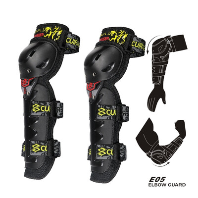 

Мотоцикл Защитные коленные подушки CUIRASSIER Kneepad Brace Elbow Protection Protector Мотоцикл Мотокросс Racing MX Охранная броня