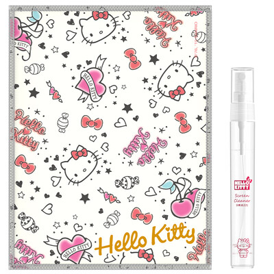 

HELLO KITTY чистый набор для экран фотоаппарат, мобильника, бинокля, линз очков
