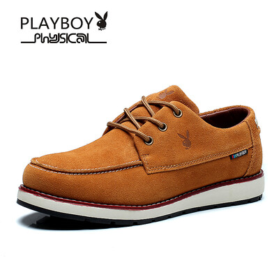 

PLAYBOY brandSuedeEngland style&LeisureFashional sneakerMens shoes