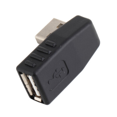 

Слева угол 90 градусов USB 2.0 Мужской Женский адаптер разъем для портативных ПК