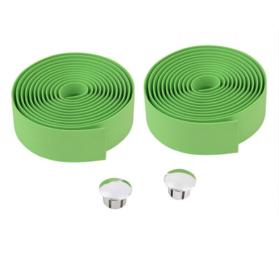 

1 Pair Road Bike Bicycle Handlebar Bar Grip Wrap Ribbon Tape + 2 Bar Plugs