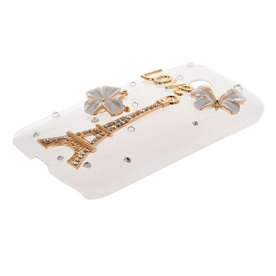 

MOONCASE Luxury Flower Crystal Bling Rhinestone Hard Back Shell чехол для Motorola Moto E