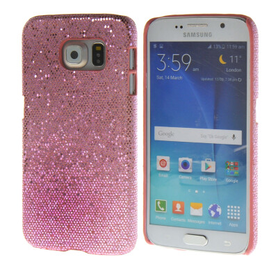 

MOONCASE Shining scales Style Hard Rubberized Rubber Coating Devise Back Case Cover for Samsung Galaxy S6 Pink