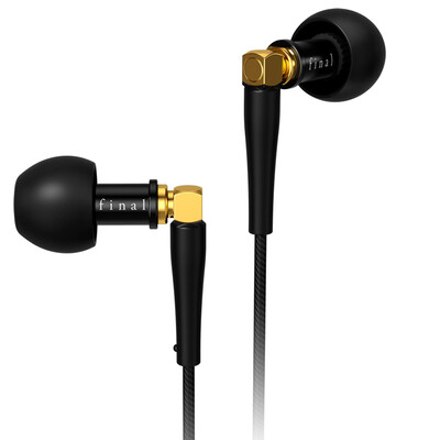 

FINAL Audio F4100 moving iron ear headphones earplugs moving iron headphones HIFI headphones aluminum magnesium alloy black