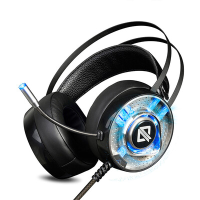 

Black Jazz AJAZZ AX360 Computer Gaming Headset 35 Meteorite Black Headset E-sports Jedi Survival Eating Chicken Headsets