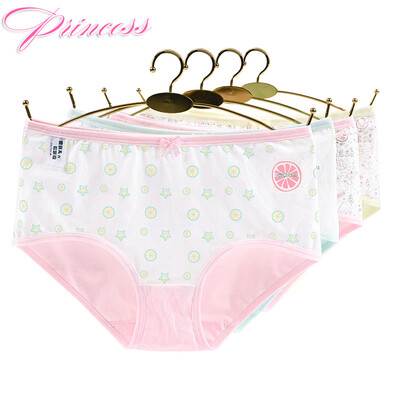 

Aili Erola girl underwear cotton womens shorts student girls waist briefs 4 loaded K8072