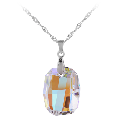 

Aiyaya America&Europen Style High Quality Crystal 10kt Gold Plated Pendant Necklaces Chain