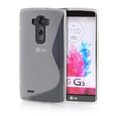 

MOONCASE S - Line Soft Flexible Silicone Gel TPU Skin Shell Back ЧЕХОЛ ДЛЯ LG G Flex 2 Clear