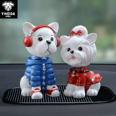 

Imida car decoration car interior decoration supplies cartoon creative vibrato car ornaments jewelry cute shaking head doll dog gifts
