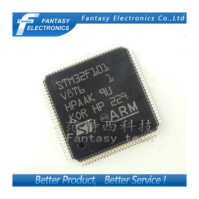 

5PCS STM32F101V8T6 LQFP100 32F101V8T6 QFP MCU new&original IC free shipping