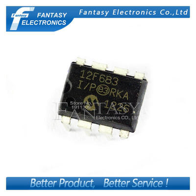 

20PCS PIC12F683-I/P DIP8 PIC12F683-I DIP PIC12F683 12F683 new and original IC free shipping