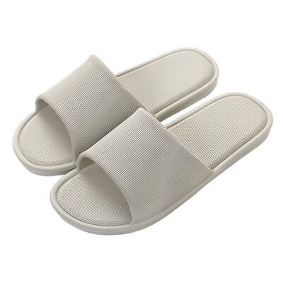 

Antarctic Nanjiren slippers mens solid color bathroom shower sandals black 40-41 yards 19D021