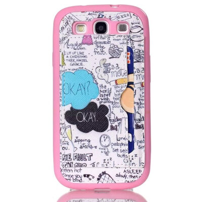 

мити новенький кожа слот для Samsung Galaxy S3 i9300 с позиции телефоны бесплатная доставка по отслеживанию.