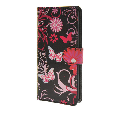 

MOONCASE Butterfly style Leather Wallet Flip Card Slot Stand Pouch чехол для ASUS Zenfone 5 A501CG A04