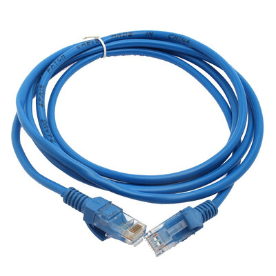 

NEW 1FT 1 FT ETHERNET NETWORK BLUE CAT5 CAT5E CABLE BLUE 0.85M 83063