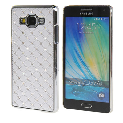 

MOONCASE Galsxy А5 Футляр Роскошные Chrome горный хрусталь Bling Звезда задняя крышка чехол для Samsung Galsxy A5 Белый