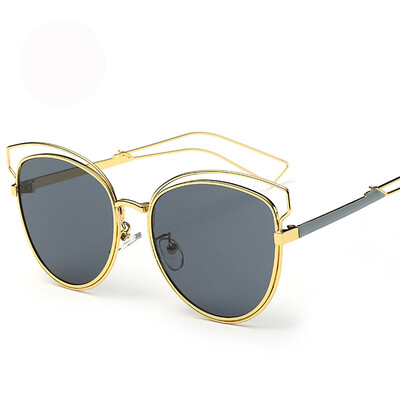 

feidu винтаж овал очки женщин бренда дизайнерской моды круглые солнечные очки красивый металлический каркас oculos де соль feminino uv400