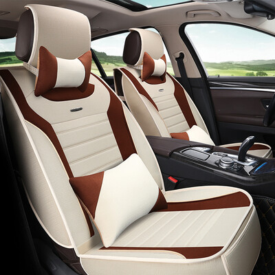 

BOLISH five four seasons GM car seat car seat cushion winter cushion imitation linen all-inclusive car seat cover car seat cushion car seat cover full hemp luxury beige