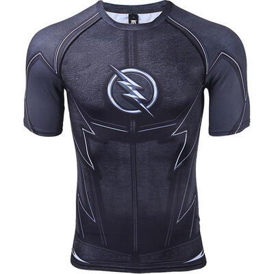 

American Captain 3D Print T-Shirt Men&39s Shirt Men&39s CrossFit Top Avatar Superhero Superman T-Shirt Equipment for Fitness