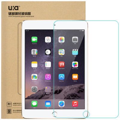 

Eugene tempered glass film flat protective film for Apple ipad mini / mini2 / mini3 straight edge