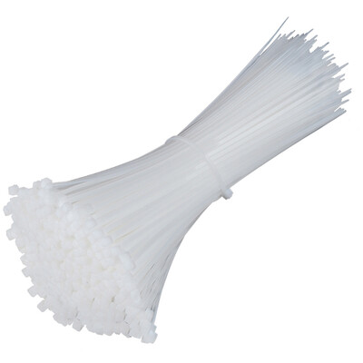 

Fuxing FX009 self-locking nylon cable ties computer cable with tie wire tie cable tie with 48300mm 100 root white