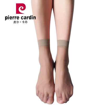 

Pierre Cardin socks female socks stockings transparent socks pointed Juan velvet socks female short stockings female 10 pairs of light skin color code