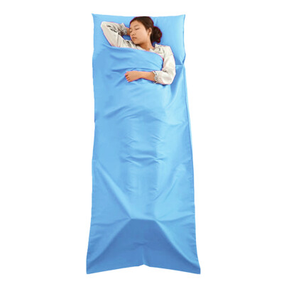 

Sleeping Bag Liner Travel Sleep Sack Sheet Hiking Camping Tent Mat Pad