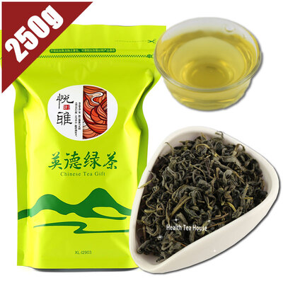 

Fresh Yingde Green Tea Chinese Tea Organic Food Good For Health And Beauty Green Tea 250g Bag Packaging chinese beat green tea org