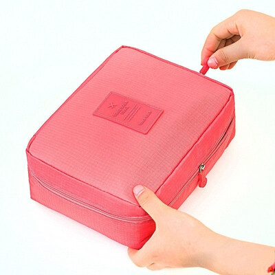 

Многофункциональный косметический чехол для женщин Cosmetic Bag Pouch Туалетная сумка для органайзера