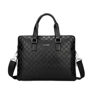 

Fashionable Mens Leather Business Bag Briefcase Messenger Bag Shoulder Bag B-fdk8918